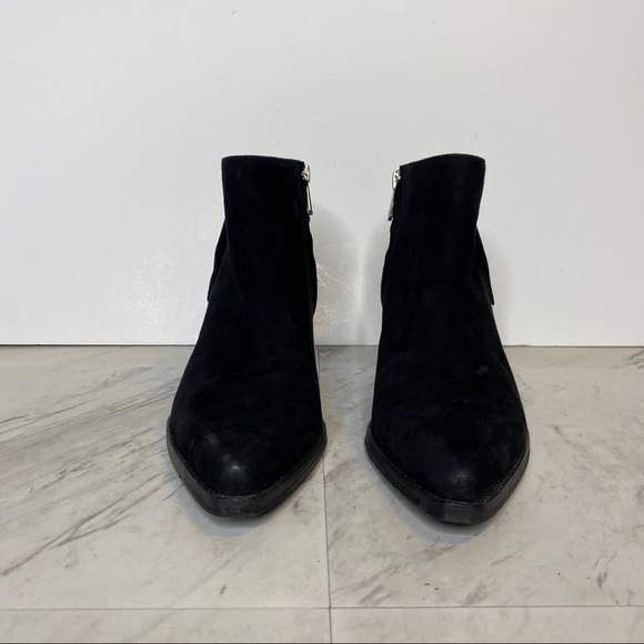 Sam Edelman Walden Black Suede Bootie 9M - Picture 2 of 14